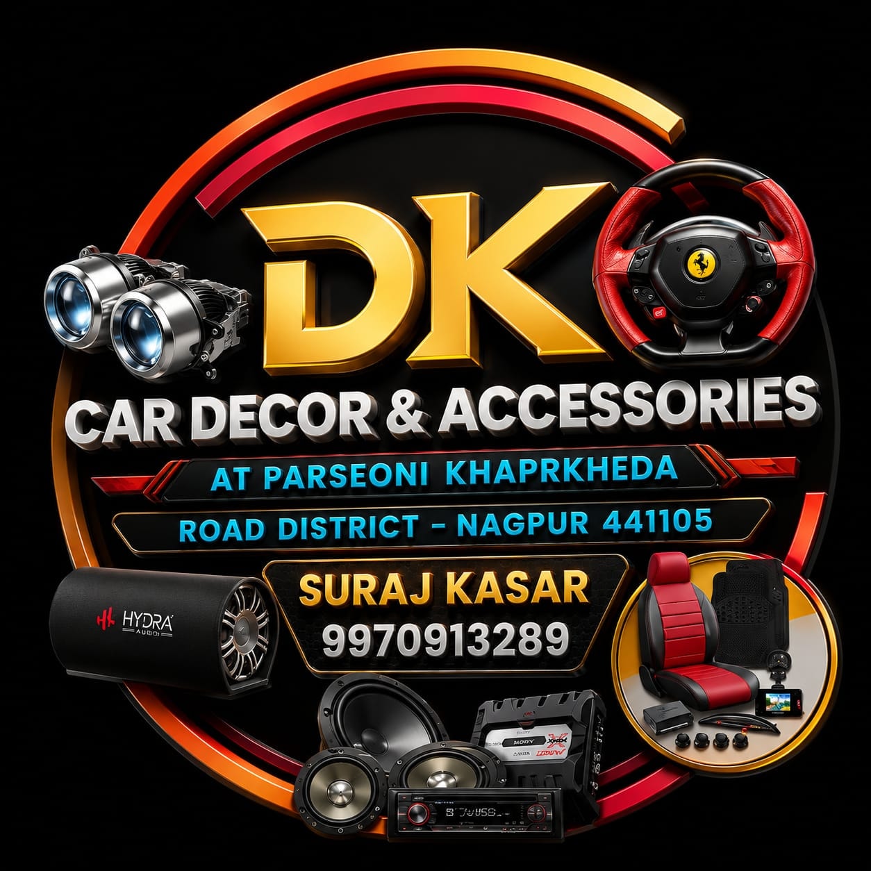 DK Car Decor & Accessories logo